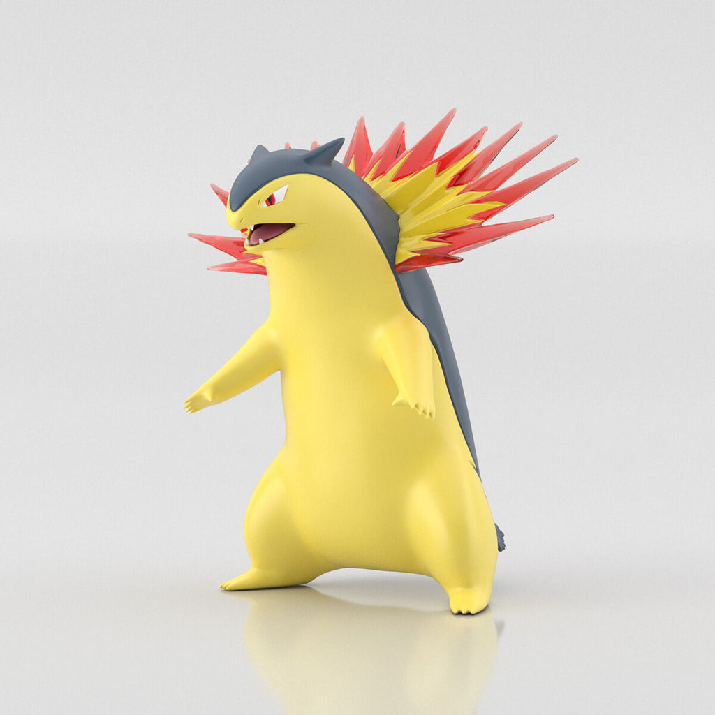 POKÉMON SCALE WORLD JOHTO REGION TYPHLOSION W/O GUM