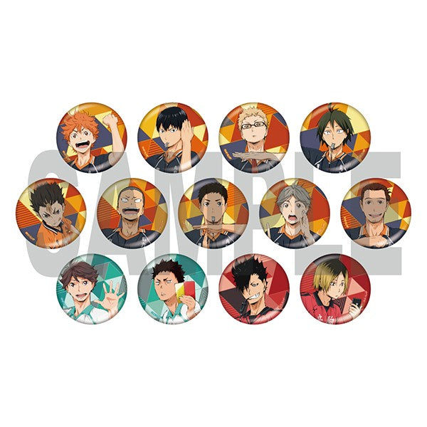 Haikyu!! Glittery Can Badge Collection 2 (set of 13) 排球少年 襟章