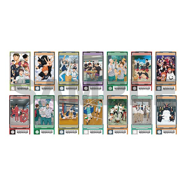 Haikyu!! Visual Clear Ticket 2 (pack of 13) 排球少年 透明 票