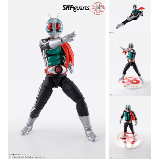 S.H.Figuarts(SHINKOCCHOU SEIHOU) MASKED RIDER 50th Anniversary Ver. 幪面超人 新1號 真骨雕 SHF (2023 Nov Resale ver.)