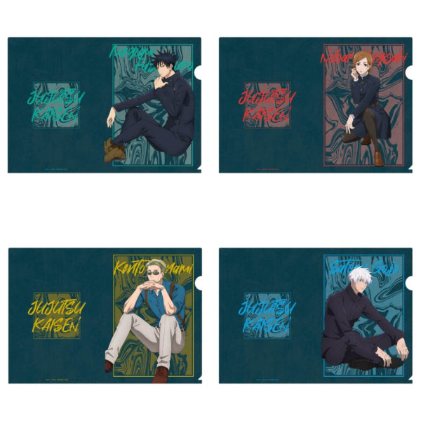 Jujutsu Kaisen clear file ((5) Megumi / (6) Nobara / (7) Kento / (8) Satoru) 咒術迴戰 文件夾 伏黑惠 釘崎野薔薇 七海建人 五條悟