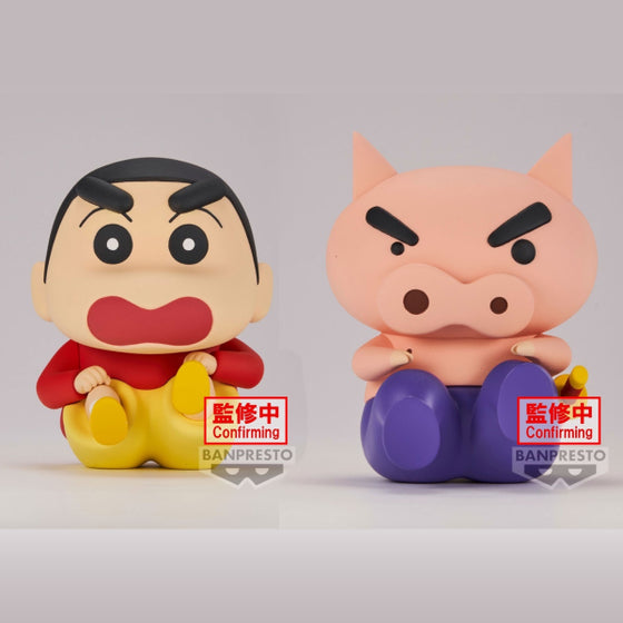 CRAYON SHINCHAN FIGURE VOL.1 (A: SHINNOSUKE NOHARA / B: BURIBURIZAEMON) 蠟筆小新 (野原新之助 / 肥嘟嘟左衛門) 屁股走路