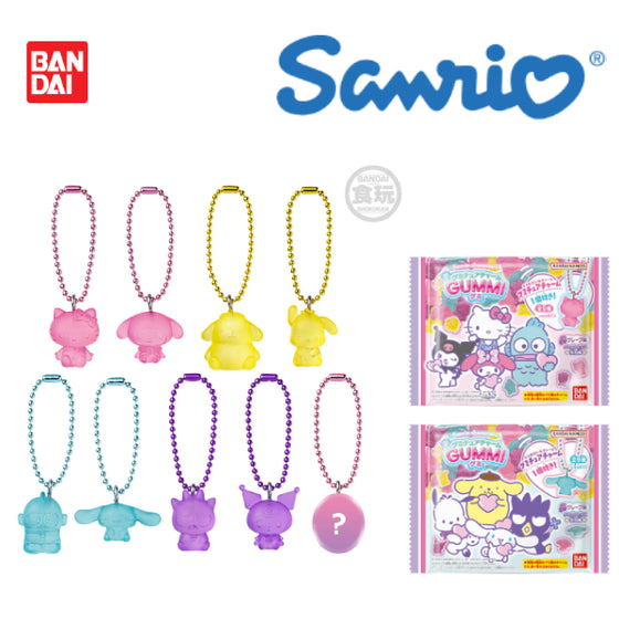 SANRIO CHARACTERS GUMMI CHEWA CHARM GUMMI (box of 12 packs) 三麗鷗 鎖匙扣 掛飾 吊飾