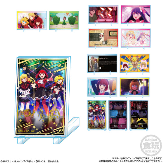 CHARACRIL OSHINOKO W/O GUM (box of 10 packs) 我推的孩子 立牌