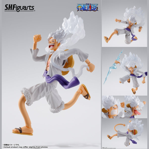 S.H.Figuarts MONKEY.D.LUFFY -GEAR5- SHF 海賊王 路飛 5檔 (2024 Nov resale ver.)