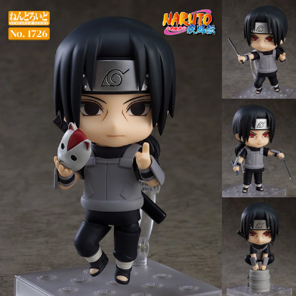 1726 Nendoroid Itachi Uchiha: Anbu Black Ops Ver. (2023 Sep Resale ver.) 火影忍者 疾風傳 內輪鼬太知 宇智波鼬