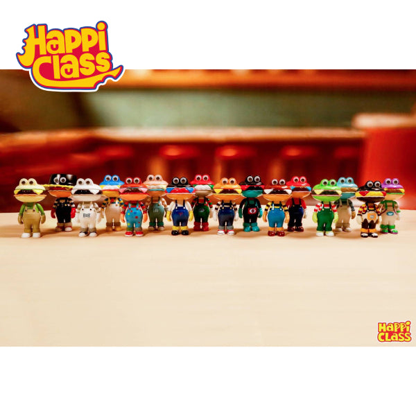 Happi Class - Burger kun blind box wave 1 (set of 16) 漢堡君