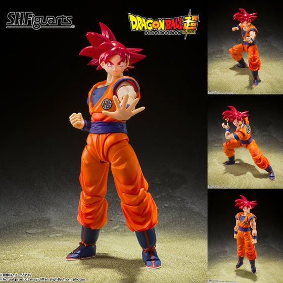 S.H.Figuarts SUPER SAIYAN GOD SON GOKU -SAIYAN GOD OF VIRTUE- (2025 Apr resale ver.) 龍珠 孫悟空