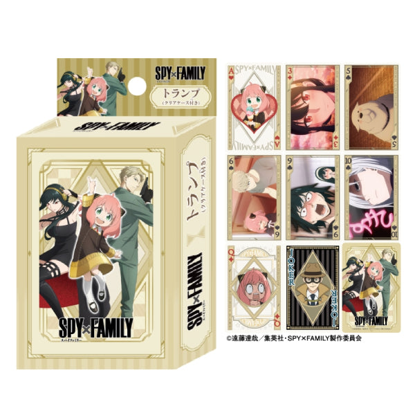 SPY×FAMILY playing cards (with clear case) 間諜家家酒 間諜過家家 安妮亞 アーニャ 啤牌 撲克 Poker