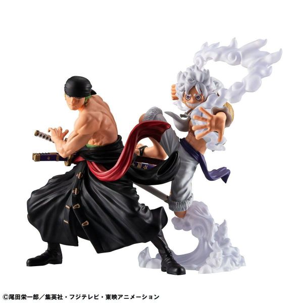 [W.STAR] ONE PIECE Monkey D. Luffy  GEAR5 & Roronoa Zoro set [with gift]