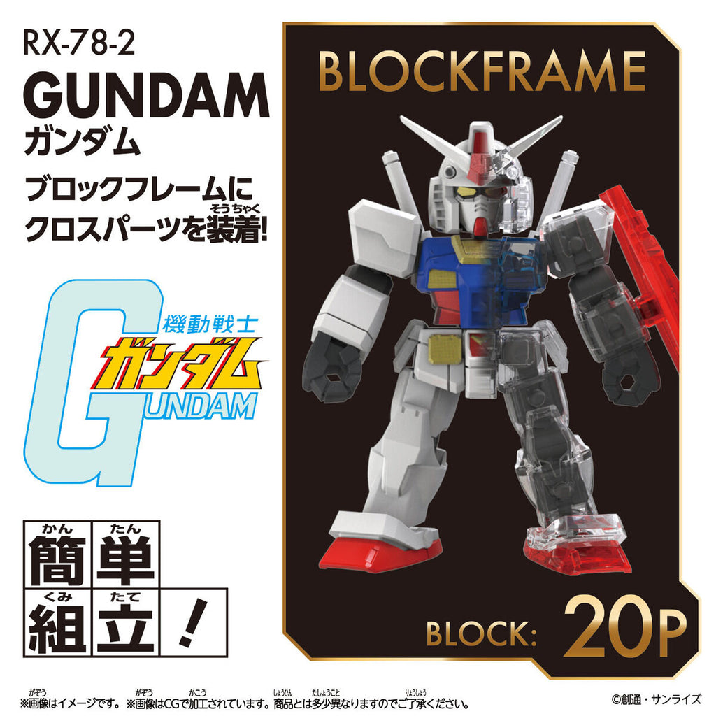 BLOCKCROSS GUNDAM 機動戰士 高達