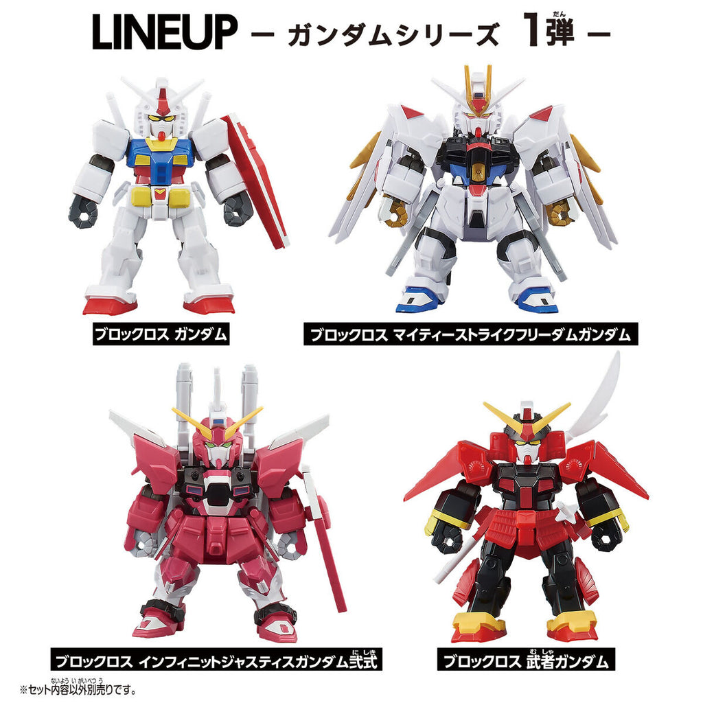 BLOCKCROSS INFINITE JUSTICE GUNDAM TYPE II 機動戰士 高達 無限 正義 貳式