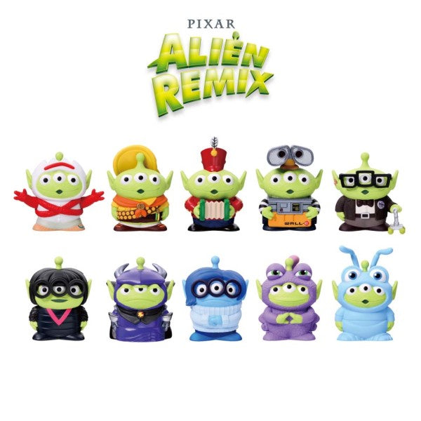 Alien Remix Soft Vinyl Puppet Mascot 2 (set of 10) 三眼仔 手指頭套