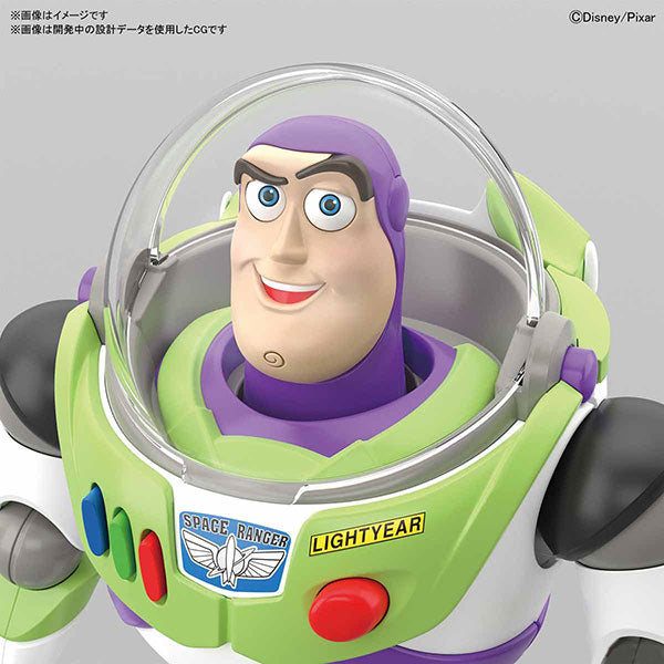 Buzz Lightyear Toy Story 4 Pixar Disney Bandai Plastic Model Kit Figure