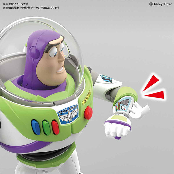 Buzz Lightyear Toy Story 4 Pixar Disney Bandai Plastic Model Kit Figure