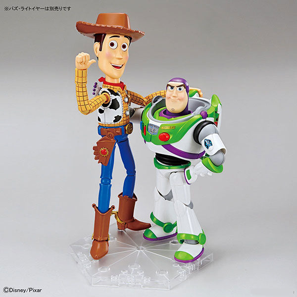 Woody Toy Story 4 Pixar Disney Bandai Plastic Model Kit Figure Buzz Lightyear
