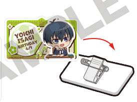 Blue Lock Trading Name Badge Style Acrylic Clip Puchikura (set of 8) 藍色監獄 Blue Lock 夾