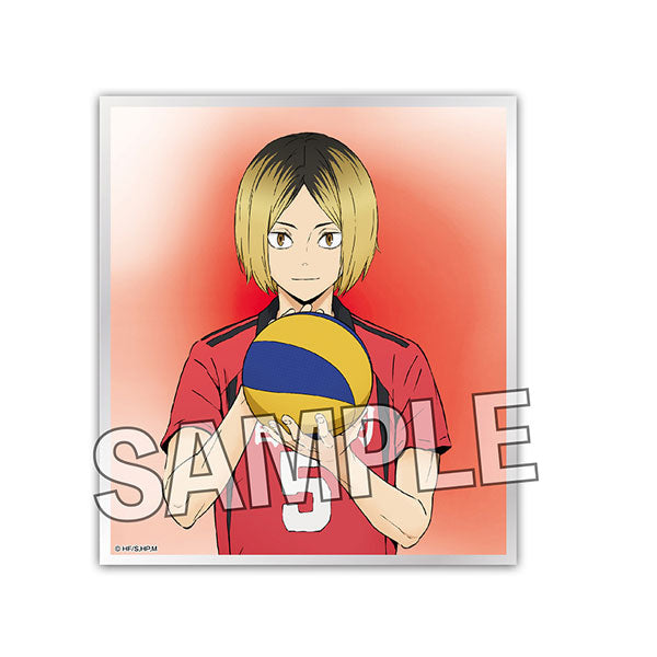 Haikyuu! ! Trading glitter colored paper BOX 2 (set of 12) (2024 Aug resale ver.) 排球少年 色紙 shikishi kirakira