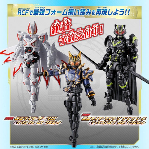 Kamen Rider Geats Revolve Change Figure PB 08 Kamen Rider Nago Fantasy Form and Rider Head 4 pc set 幪面超人 Geats RCF