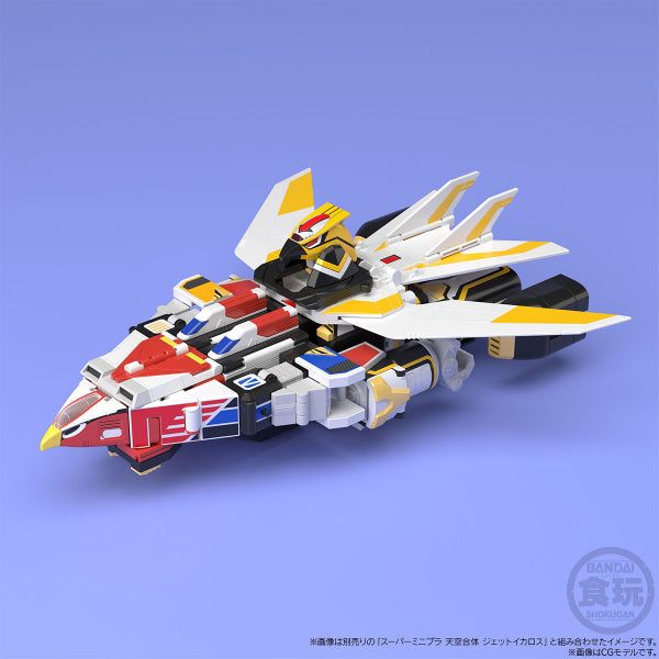 SUPER MINIPLA TENKUU GATTAI JET ICARUS SET W/O RAMUNE 飛鳥戰隊 鳥人戰隊 伊卡洛斯