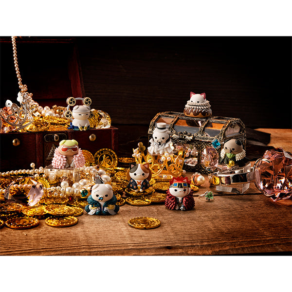 MEGA CAT PROJECT NyanPieceNyan! Ver. Luffy with rivals (set of 8) (2024 May resale ver.) 海賊王 路飛