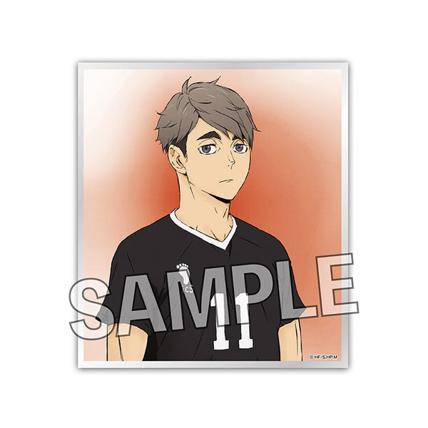 Haikyuu! ! Trading glitter colored paper BOX 2 (set of 12) 排球少年 色紙 shikishi