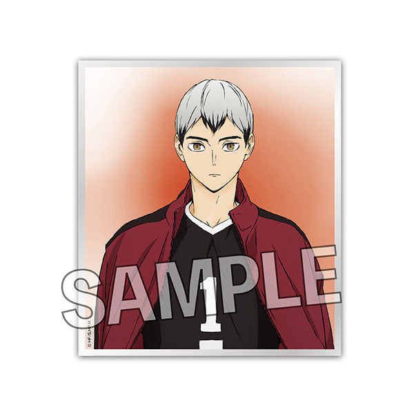 Haikyuu! ! Trading glitter colored paper BOX 2 (set of 12) (2024 Aug resale ver.) 排球少年 色紙 shikishi kirakira