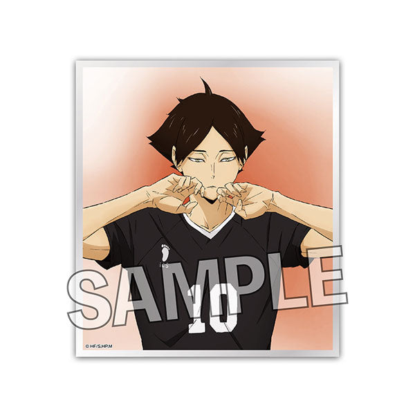Haikyuu! ! Trading glitter colored paper BOX 2 (set of 12) 排球少年 色紙 shikishi