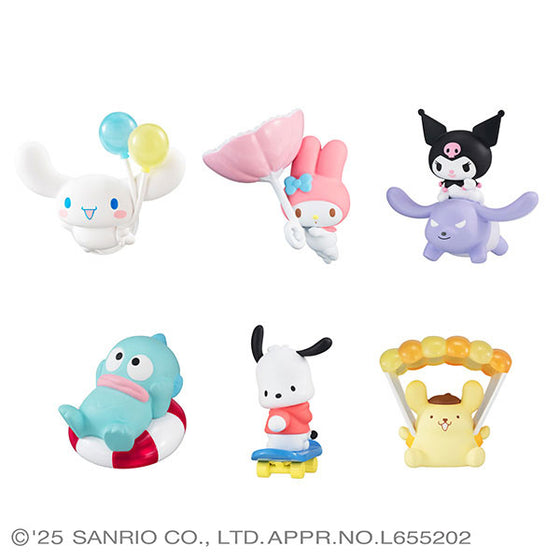 Tobimasu Sanrio Characters (set of 6) 三麗鷗 玉桂狗 酷洛米 水怪 布甸狗