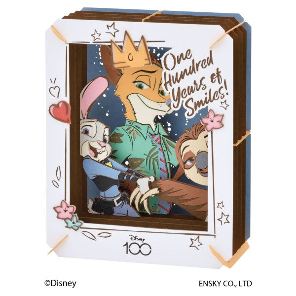 PT-313 Disney100 PAPER THEATER - Zootopia 迪士尼 優獸大都會 動物方城市 紙劇場