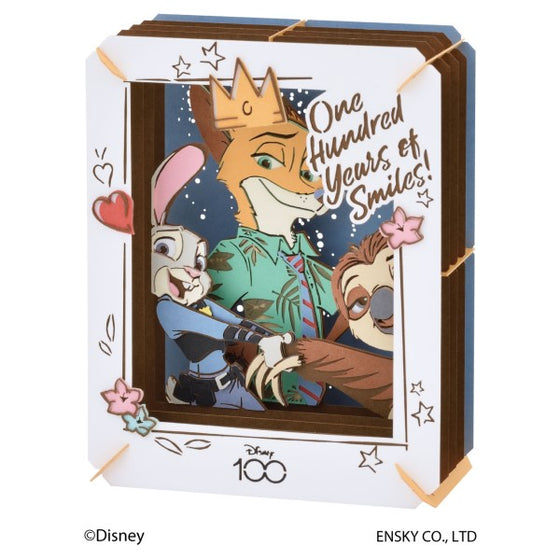 PT-313 Disney100 PAPER THEATER - Zootopia 迪士尼 優獸大都會 動物方城市 紙劇場