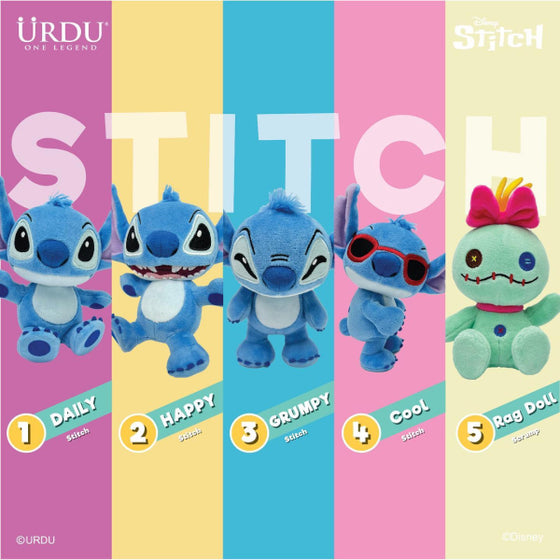 Urdu - Disney Action Softoy Series - Stitch (set of 5) 史迪仔