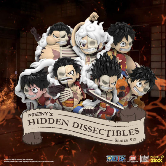 Freeny's Hidden Dissection One Piece (Luffy's Gears Edition) (box of 6) 海賊王 路飛 半解剖