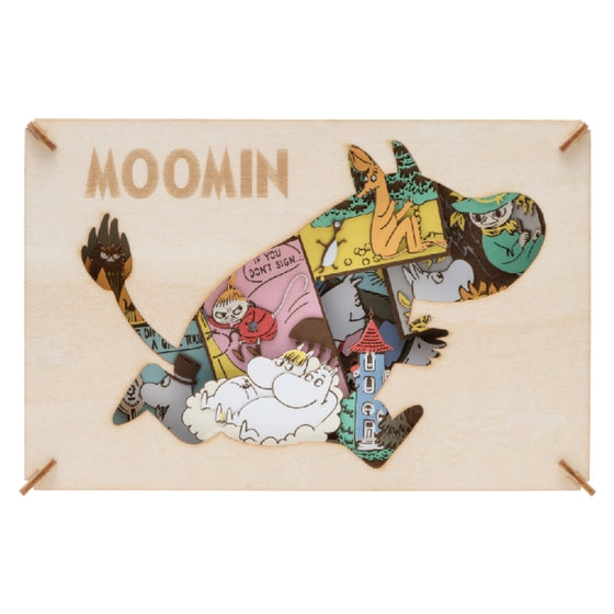 PT-WL22 PAPER THEATER Moomin Wood Style - MOOMIN 姆明 木質 紙劇場