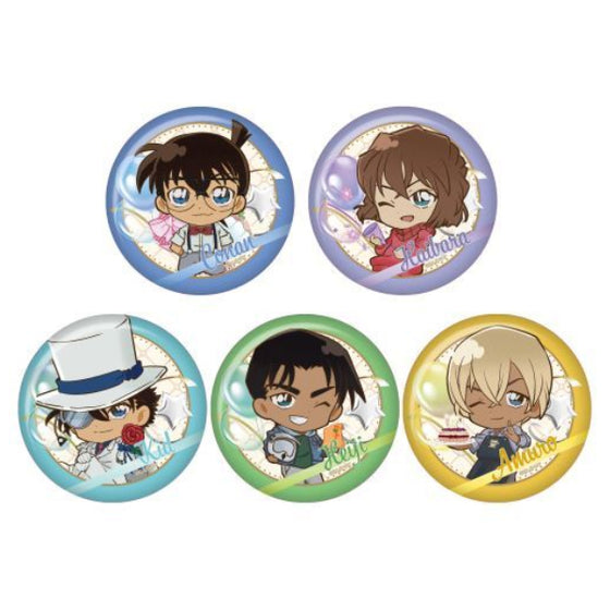 Detective Conan Surprise! Can Badge Box (set of 5) 名偵探柯南 襟章
