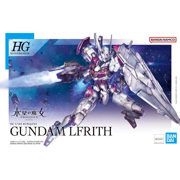 HG 1/144 GUNDAM LFRITH 機動戰士 高達 水星的魔女 魔靈高達 (2023 June Resale ver.)
