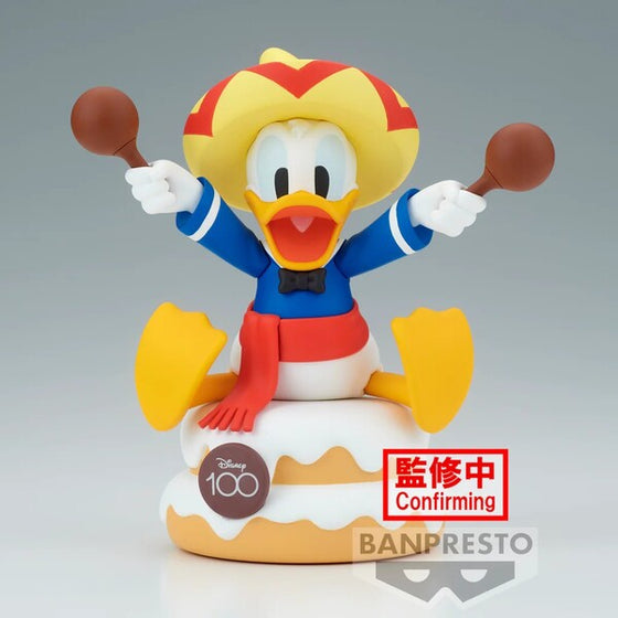 [SOFUBI] DISNEY CHARACTERS FIGURE-DONALD DUCK-DISNEY 100TH ANNIVERSARY VER. 迪士尼 唐老鴨