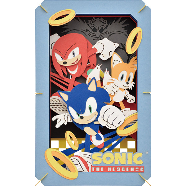 PT-L49 PAPER THEATER Sonic the Hedgehog - Sonic the Hedgehog 超音鼠 音速小子 索尼克 紙劇場