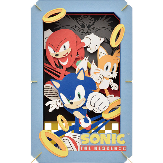 PT-L49 PAPER THEATER Sonic the Hedgehog - Sonic the Hedgehog 超音鼠 音速小子 索尼克 紙劇場