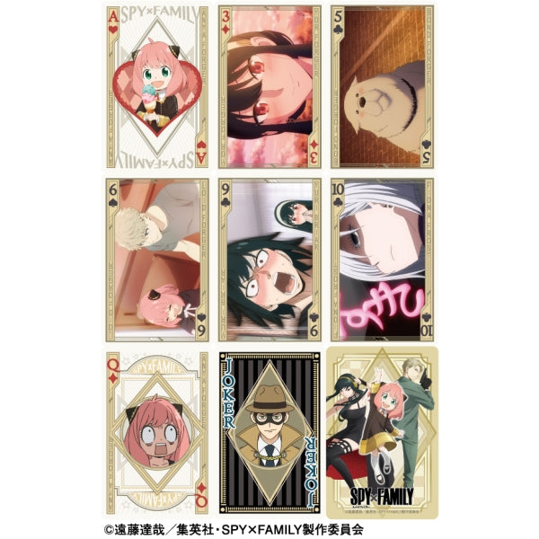 SPY×FAMILY playing cards (with clear case) 間諜家家酒 間諜過家家 安妮亞 アーニャ 啤牌 撲克 Poker