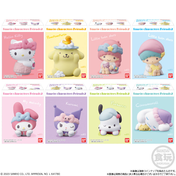 SANRIO CHARACTERS FRIENDS 2 W/O GUM (set of 8)