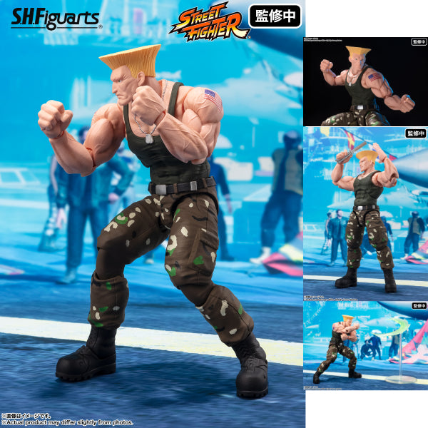 S.H.Figuarts GUILE 街頭霸王 古烈 蓋爾 凱爾 快打旋風 Street Fighter SHF