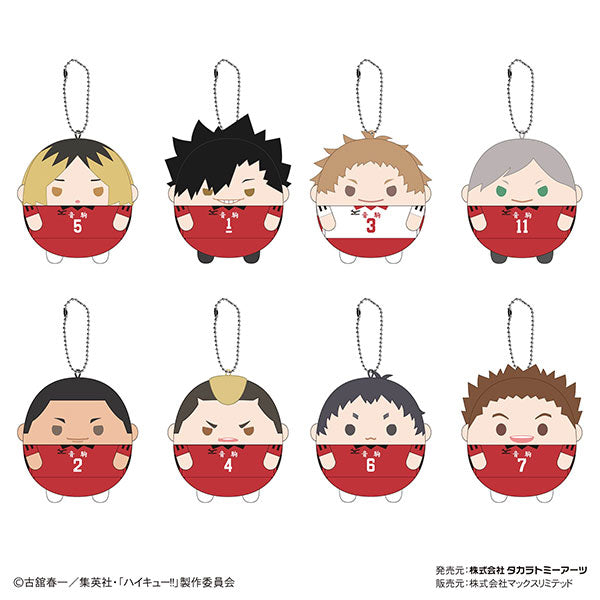 Haikyu!! Fuwakororin 8 (set of 8) 排球少年