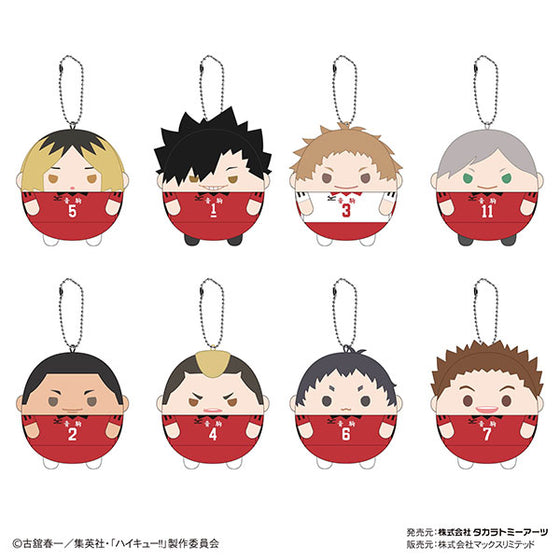 Haikyu!! Fuwakororin 8 (set of 8) 排球少年