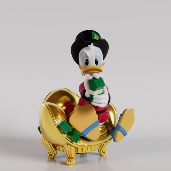 Disney Scrooge McDuck Money Sofa 迪士尼 史高治