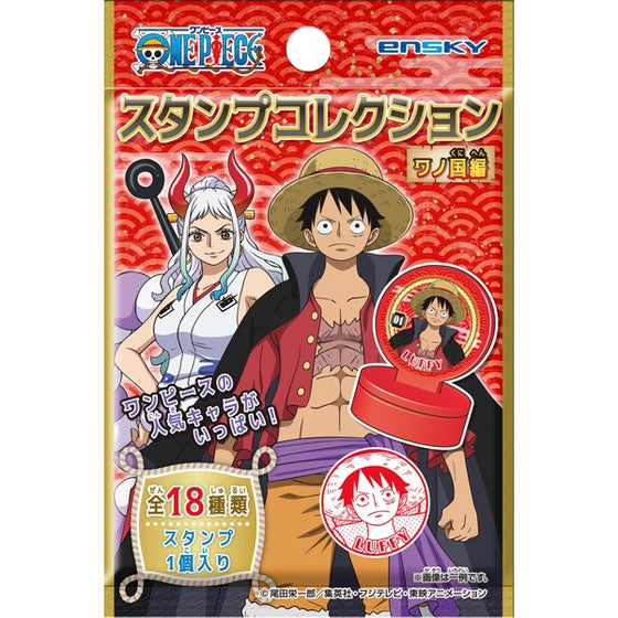 One Piece Stamp Collection Wano Country Edition (box of 18 packs) 海賊王 印