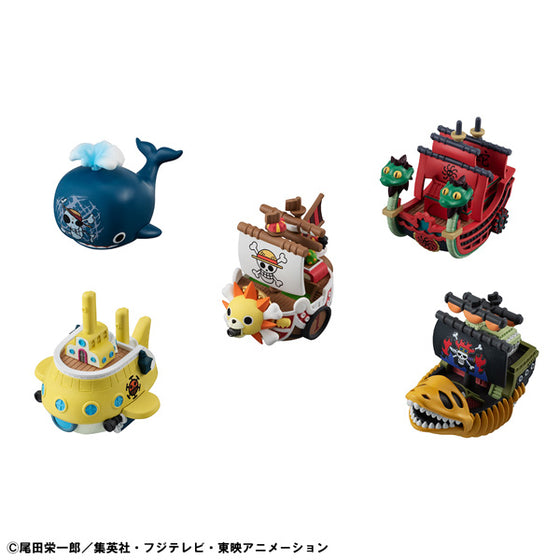 Yuracolle series ONE PIECE GRAND LINE collection Vol.2 (Box of 6) 海賊王 船