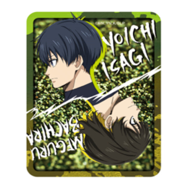 [SUNRISEPOP] BlueLock Acrylic Glitter Block (Isagi & Bachira / Isagi / Nagi & Mikage / Nagi) 藍色監獄 亞加力 立牌 (潔世一 & 蜂樂迴 / 潔世一 / 凪誠士郎 & 御影玲王 / 凪誠士郎) Blue Lock