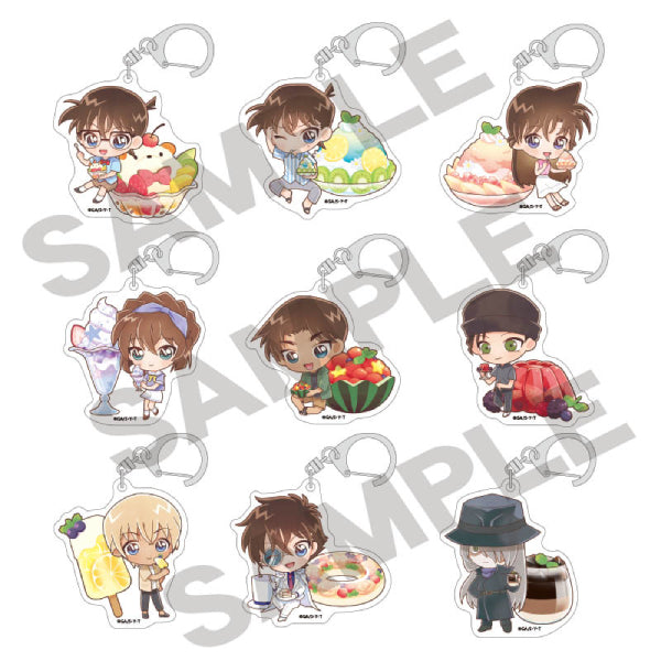 Detective Conan Trading Acrylic Key Ring Chara Peko Summer (Set of 9) 名偵探柯南 鎖匙扣 吊飾 掛飾