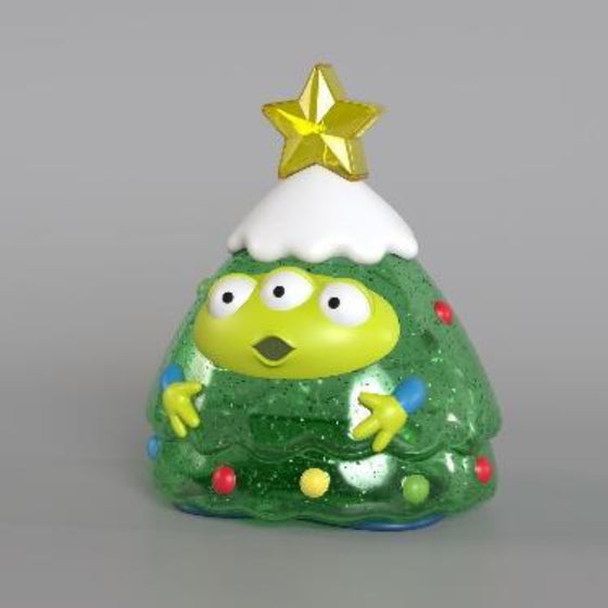 Disney Pixar Aliens Christmas Tree Shimmering Figure 彼思 迪士尼 反斗奇兵 三眼仔 聖誕樹